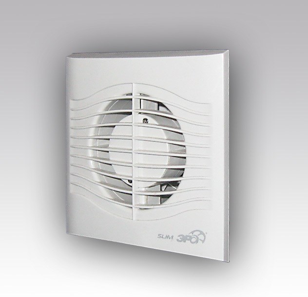 Вентилятор вытяжной D100 SLIM 4С с обратным клапаном DICITI SLIM 4C