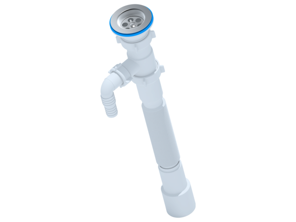 Гофросифон 1 1/2"*40*50 Ani G108 с носиком АНИ пласт G108