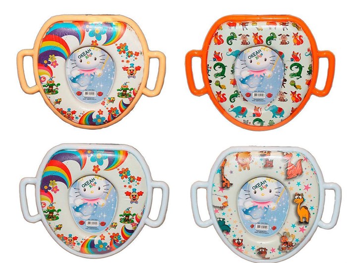 Накладка детская к сиденью мягкая с ручками 103-532