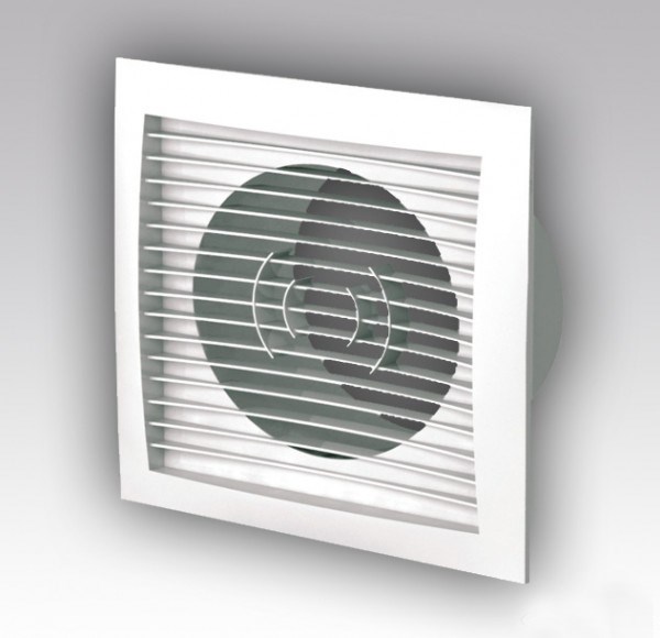 Решетка вент. 150*150 приточно-вытяжн с фланцем D100 1515РС10Ф ERA 1515РС10Ф