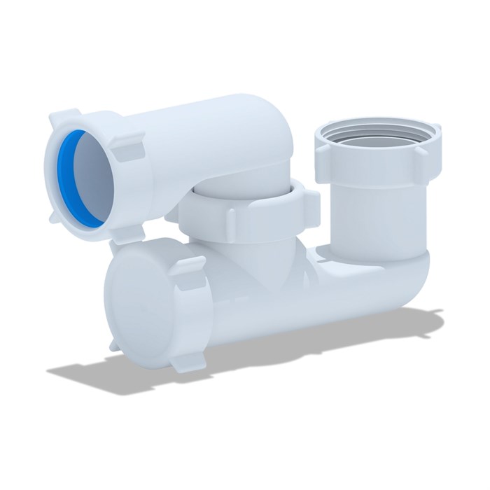 Обвязка на ванну 1 1/2*40 Ani регулируемая, без выпуска Е200 АНИ пласт E200