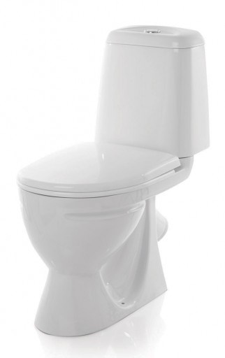 Унитаз-компакт "Идеал" комфорт (кос, нижн, 2кн.арм.Oliveira, сид.дюро М/ЛИФТ) (Sanita) WC.CC/Ideal/2-DM/WHT.G/S1