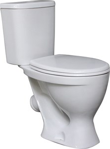 Унитаз-компакт "Формат" эконом/СТАНДАРТ (кос, нижн, арм.Уклад, сид.полипропилен) (Sanita) WC.CC/Format/1-P/WHT.G/S1