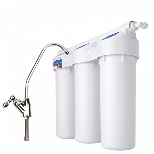 Фильтр под мойку 1/2'' трехступ. хол. вода 10" PRAKTIC PRIO (НОВАЯ ВОДА) (ЕU200) EU200