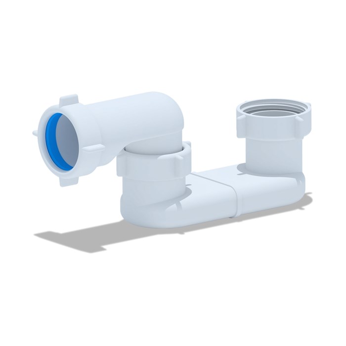 Обвязка на ванну  1 1/2*40 Ani без выпуска Е000 АНИ пласт E000