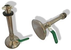 Душ летний для врезки в бак (кран шар.1/2"+лейка D90мм, нерж.сталь) SH-408