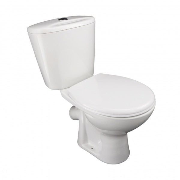 Унитаз-компакт "Универсал NEW 45" (косой, нижн, сид, кноп.арм) МОНОКОРОБ (г.Лобня) 10/1/5/3-37