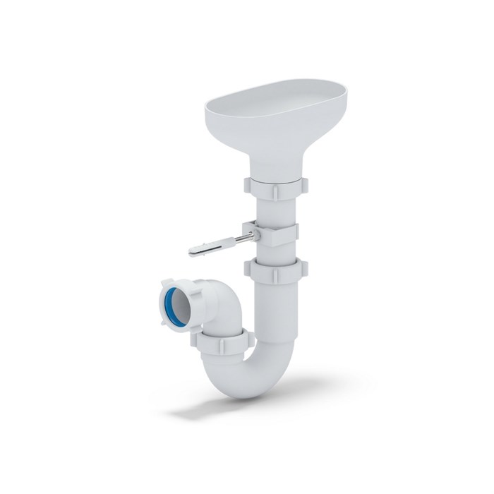 Сифон 1 1/2*40 Ani прямоточный DR0100 с разрывом струи АНИ пласт DR0100