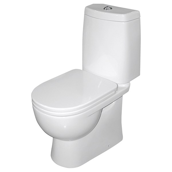 Унитаз-компакт "Fest Comfort" (а/вспл, гор,ниж,2кн.AlcaPlast/Oliveira, дюро м/л,clip up) (Sanita L) WC.CC/Fest/2-DM/WHT.G/S1