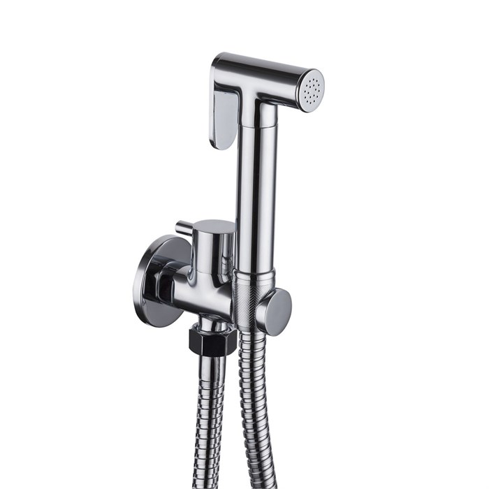 Кран с гигиенической лейкой FRAP F7501 на холодную воду (хром, латунь) F7501