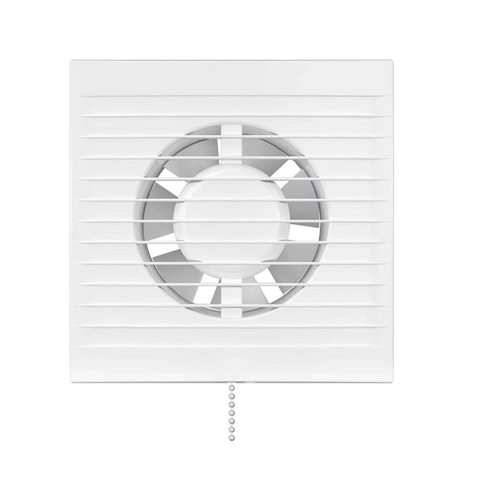 Вентилятор вытяжной D100 A 4-02 с тяговым выключателем AURAMAX A 4-02