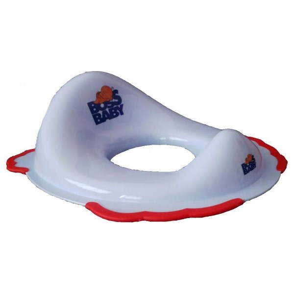 Накладка детская к сиденью жесткая BossBaby голубая 103-536-02