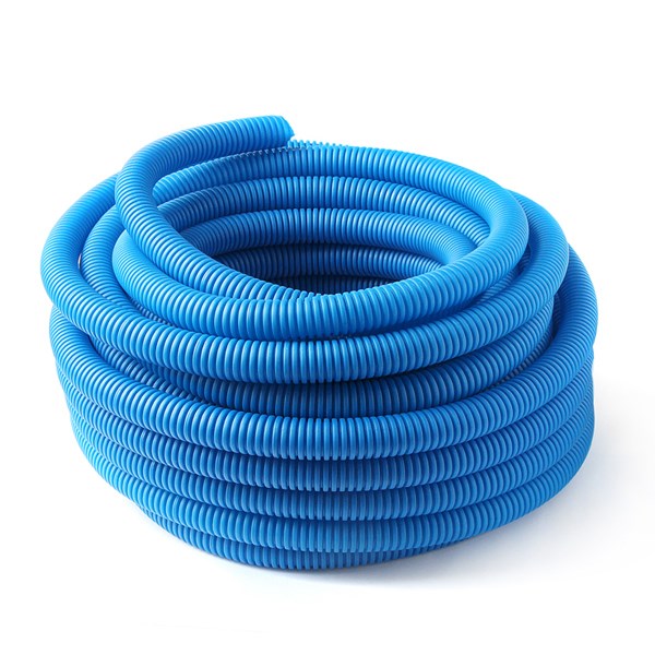 Гофра защитная 32/27,5 для труб PEX и PERT диам 20,26 СИНЯЯ (50 м) VRT 534193