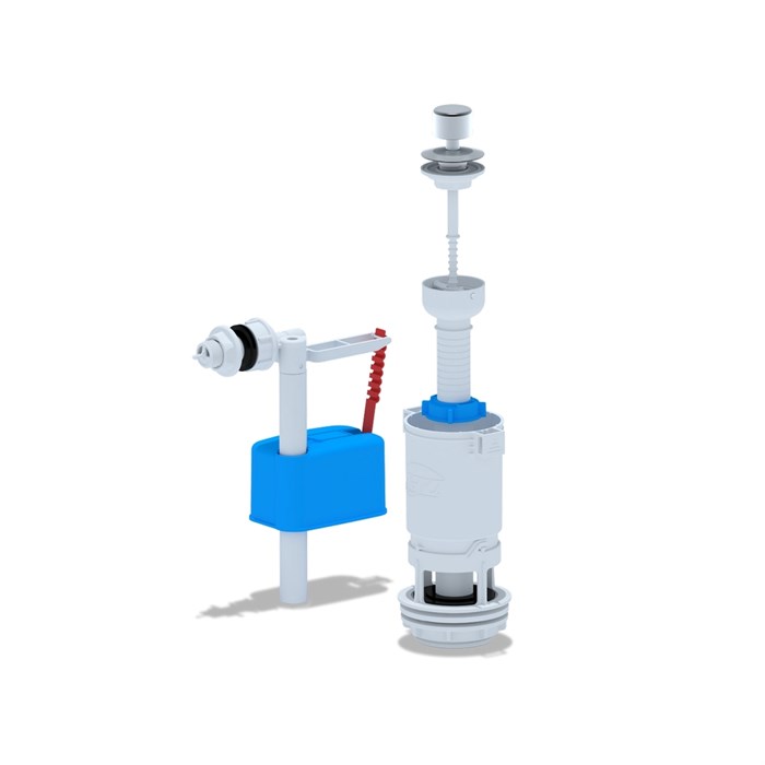Арматура к смыв. бачку ШТОК АНИпласт метал. бок/подв. WC4050М АНИ пласт ЭКОНОМ WC4050M