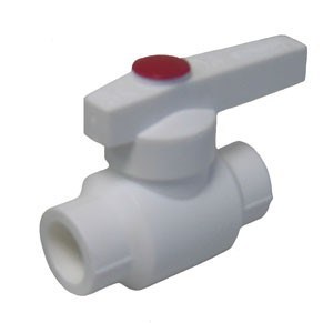 Кран шар 32 ручка PP-R БЕЛЫЙ 75068