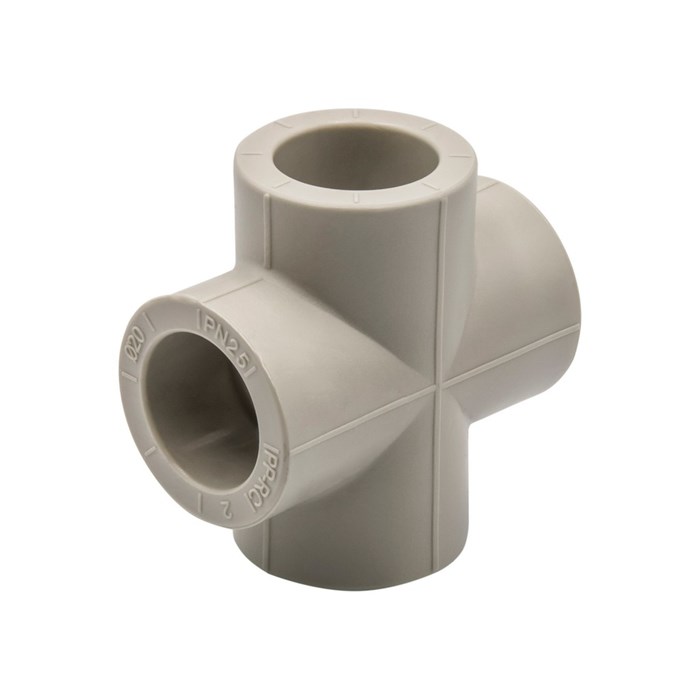 Крестовина 20 EVER® plast  СЕРЫЙ (Россия) UPF 006 20 00 00 G