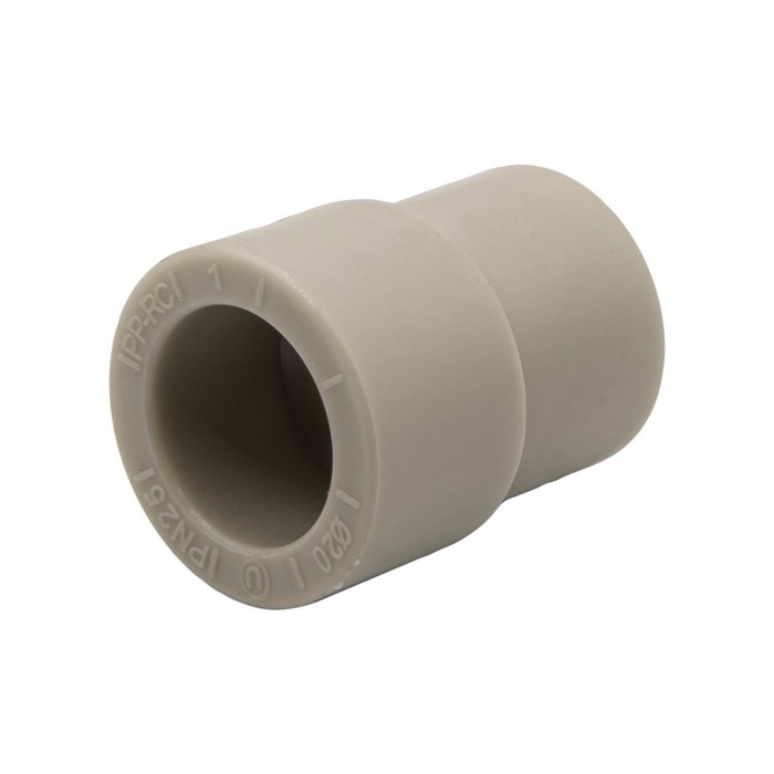 Муфта переходная 25/20 нар/вн EVER® plast  СЕРЫЙ (Россия) UPF 016 25 20 00 G