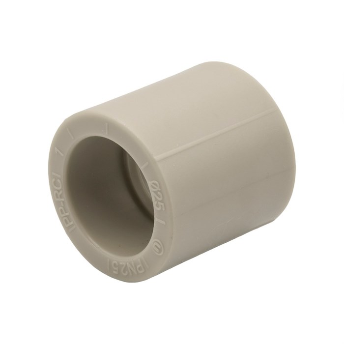 Муфта соединительная 25 EVER® plast  СЕРЫЙ (Россия) UPF 017 25 00 00 G