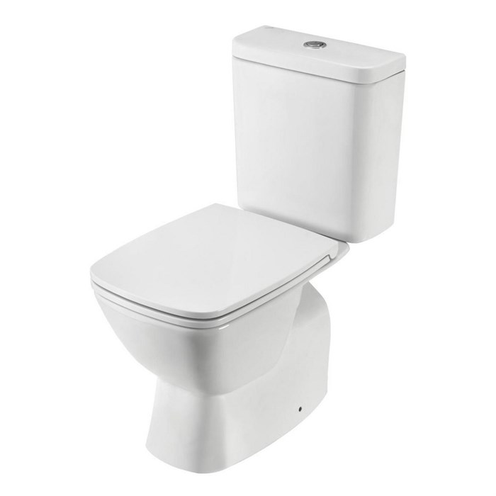 Унитаз-компакт "Нео безободковый (гор.в, нижн.подв,2-кн.арм, Oliveira,дюро/лифт/съём сид.) (Santek) 1.WH30.2.418