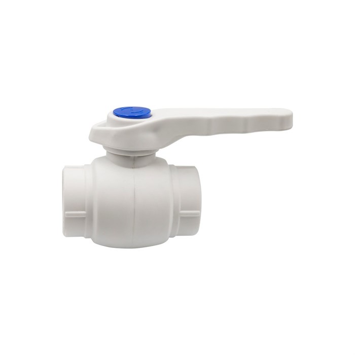Кран шар 32 ручка PP-R EVER® plast БЕЛЫЙ (Россия) UPF 005 32 00 00 W