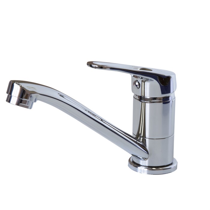 Смеситель для кухни 35к F4513 FRAP (плоский пов.излив, п/шпильку, хром, латунь) F4513