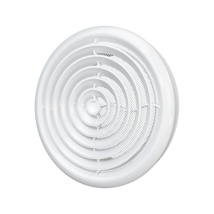 Диффузор приточно-вытяжной со стопорным кольцом и фланцем D125 12,5DK ERA 12,5DK