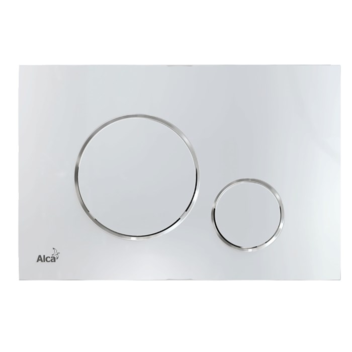 Кнопка для инсталляции ALCAPLAST/Alcadrain M671 круг, ХРОМ глянец M671