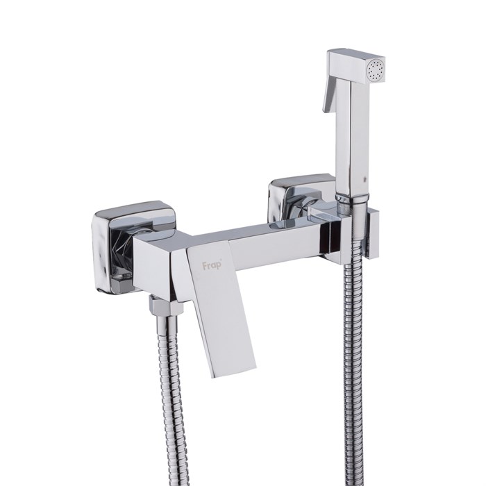 Смеситель с гигиенической лейкой 25k F7504 (хром, латунь) F7504