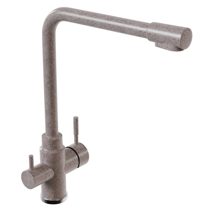 Смеситель для кухни 35к MIXLINE ML-GS13 (302) песочный с вых. для питьевого фильтра ML-GS13 (302)