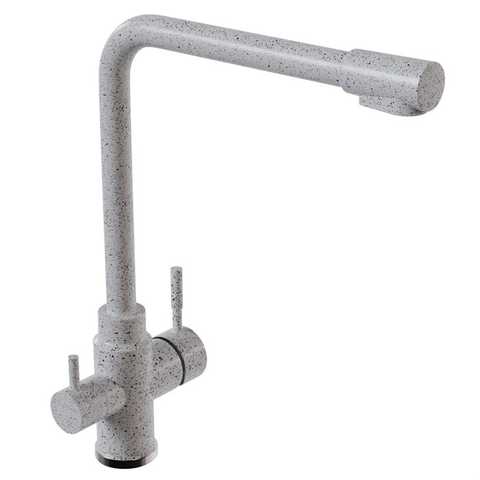 Смеситель для кухни 35к MIXLINE ML-GS13 (310) серый с вых. для питьевого фильтра ML-GS13 (310)