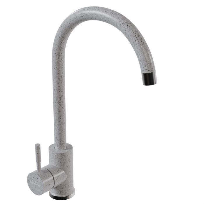 Смеситель для кухни 35к MIXLINE ML-GS15 (310) серый высок. излив ML-GS15 (310)