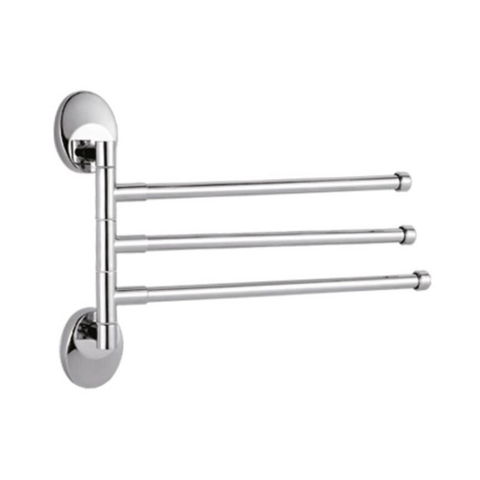 Полотенцедержатель 3-е рога  HB1613 HAIBA HB1613