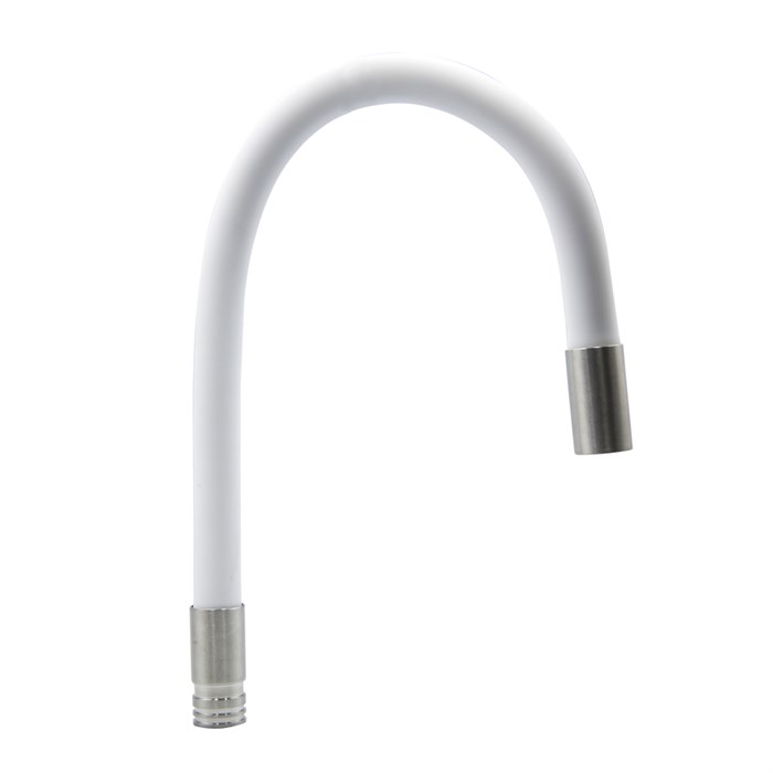Излив для см кухня ГИБКИЙ белый (для смесителей MIXLINE MLSS-0325) 78418