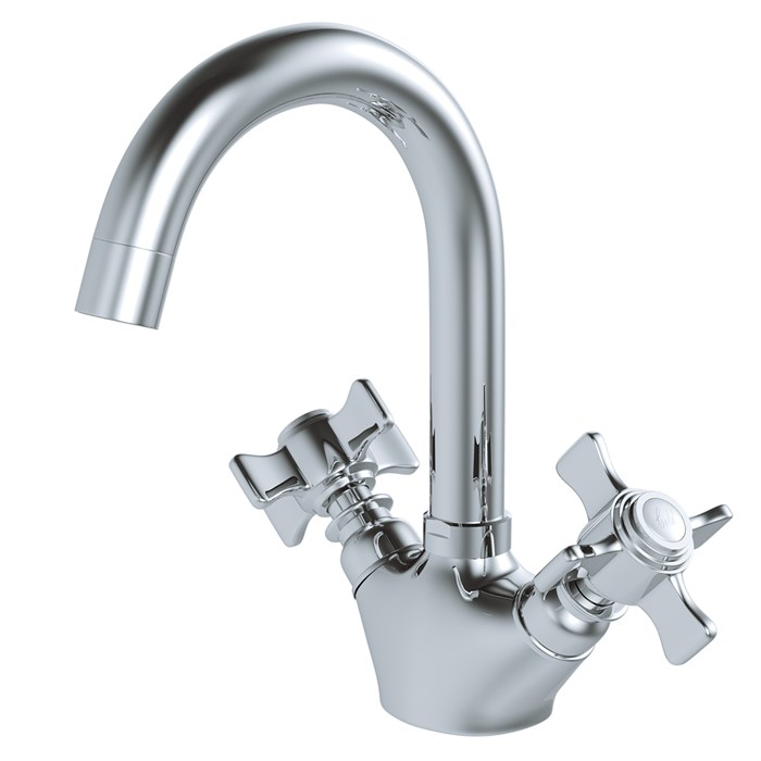 Смеситель для раковины 1/2 кер. MIXLINE ML30-042 "Classic" высокий излив ML30-042