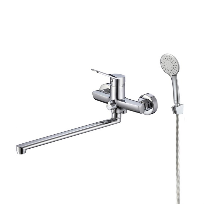 Смеситель для  ванны и раковины 35к Milardo ENJSB00M10 "Enjoy" с душ. аксессуарами  ХРОМ ENJSB00M10