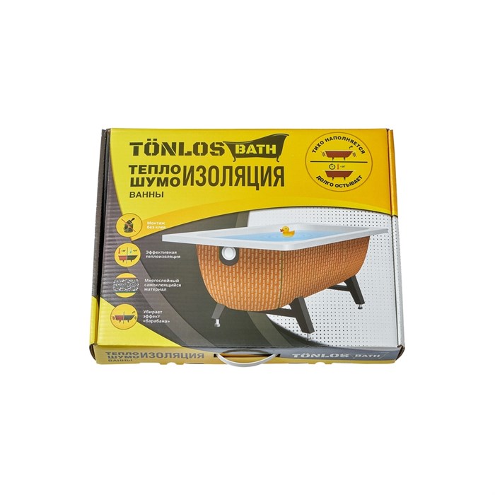 Теплошумоизоляция ванн и душ. поддонов TONLOS BATH (толщ. 7мм) 79236
