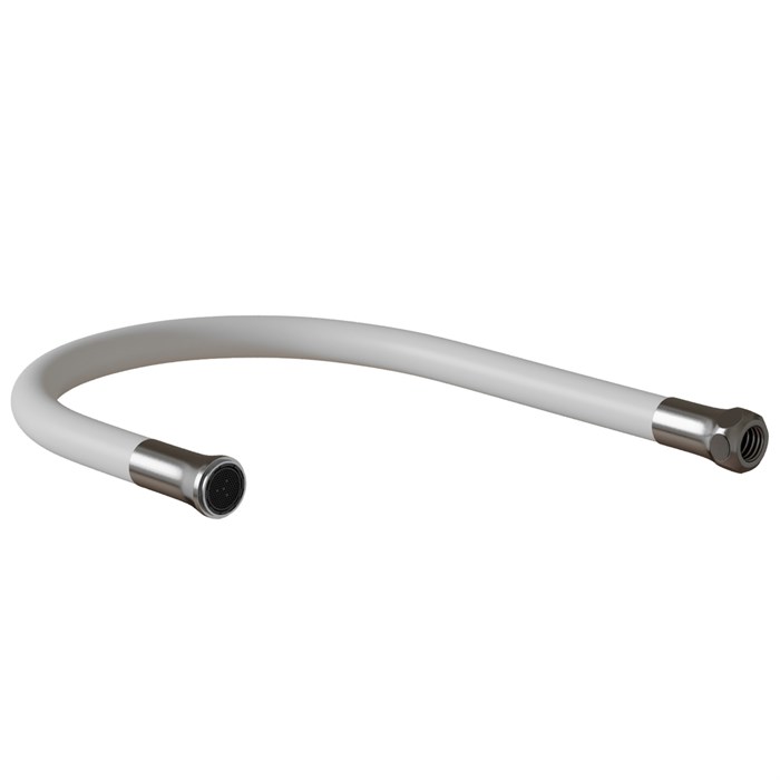 Излив для см кухня ГИБКИЙ белый (для смесителей MIXLINE MLSS36-09) 79388