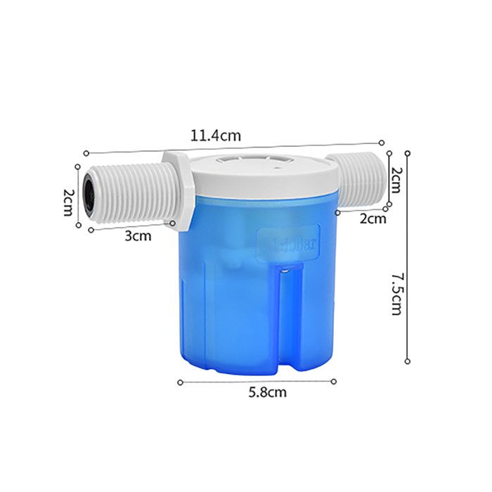 Клапан поплавковый горизонтальный 1/2" PSM-KB1H12 PSM-KB1H12