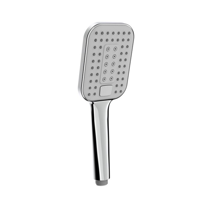 Лейка для душа Milardo ILS3FCSM18 "Ideal Spa" квадрат, 3 режима, ХРОМ, коробка ILS3FCSM18