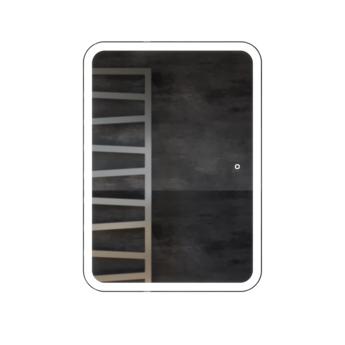 Зеркало MIXLINE "Стив" 500*700 (ШВ) сенсорный выключатель, светодиодная подсветка, гор/верт крепеж LED-00002904