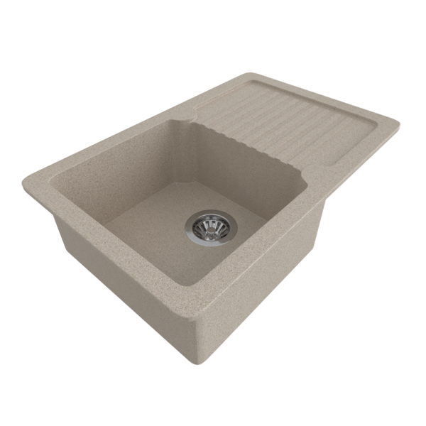 Мойка ML-GMS24 СТАНДАРТ с крылом , песочный (302), 765*490*200мм 00-00005062