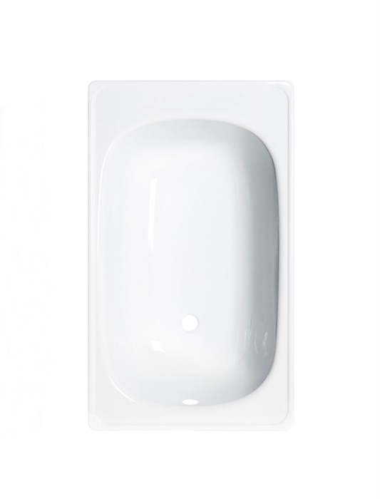 Ванна стальная 1,3*0,7*0,4 (ВИЗ) Антика "Белая Орхидея" цв.белый (ОР-21200) А-30001