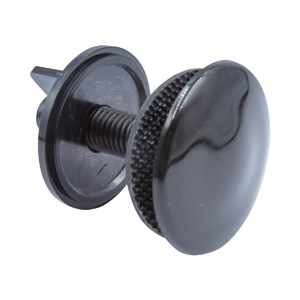 Заглушка для умывальника d50мм ЧЕРНАЯ 79887