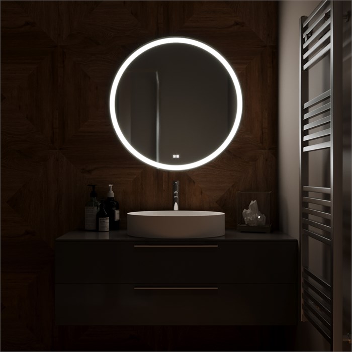 Зеркало MIXLINE "Перла Нео" RGB D770 сенсорный выключатель, МУЛЬТИ-ЦВЕТ MLZ.Per.neo.7.1.8