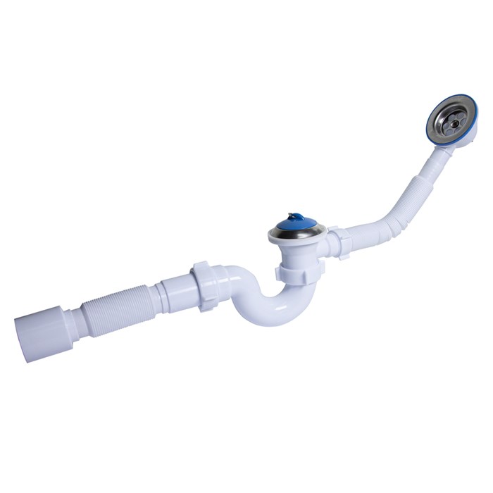 Обвязка на ванну 1 1/2*40 с вып. и переливом с гофрой Ani VЕ155 АНИ пласт ЭКОНОМ VE155