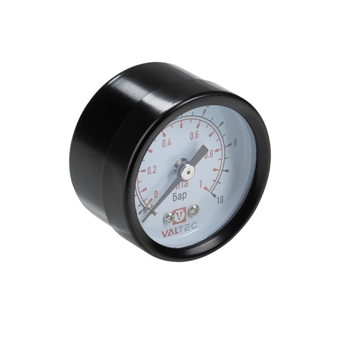 Манометр-индикатор 40х1/8 6 бар (осевое подключение) VALTEC VT.TM40.TC.01 VT.TM40.TC.01