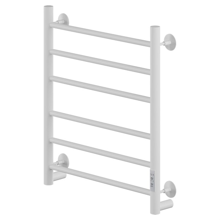 Полотенцесушитель MIXLINE VEGA  60х50 (таймер, 253 Вт, 6 перекладин) электрический БЕЛЫЙ ML-556421