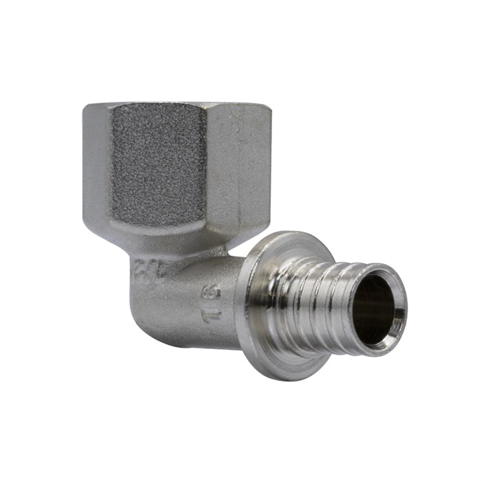 Уголок аксиальный 16 (2,2) х 1/2'' с внутренней резьбой VRT® 81350