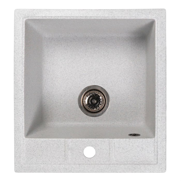 Мойка ML-GMS110 СТАНДАРТ прямоугольная, серый (310), 497*440*175мм 00-00001557