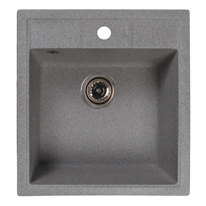 Мойка ML-GMS110 СТАНДАРТ прямоугольная, темно-серый (309), 497*440*175мм 00-00001558